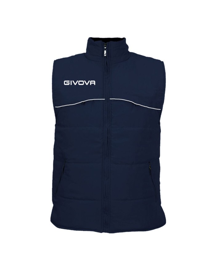 Giubbotto Smanicato Givova Cold G005 Gilet Sportivo Unisex Blu G0050004 Giubbotto Smanicato Givova Cold G005 Gilet Sportivo Unisex Blu G0050004