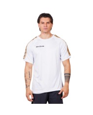T-Shirt Givova POLY BAND BA02 Maglia Fitness Sport Unisex Bianco Oro BA020320 T-Shirt Givova POLY BAND BA02 Maglia Fitness Sport Unisex Bianco Oro BA020320