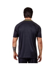 Maglia Givova Tratto Shirt Interlock MA031 Calcio Nero Giallo Unisex MA0311007