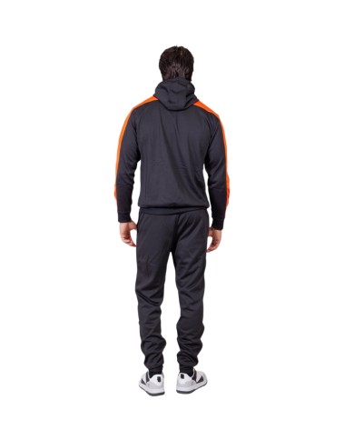 Tuta ROMA Givova Micropile con Cappuccio TT013 Unisex Nero Arancio TT0131001 Tuta ROMA Givova Micropile con Cappuccio TT013 Unisex Nero Arancio TT0131001