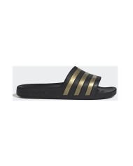 Ciabatte da Adulto Adidas Adilette Aqua Nero Oro Sandali Piscina EG1758