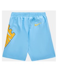 Costume Boxer da Bambino Nike NESSE805486 Celeste in Poliestere