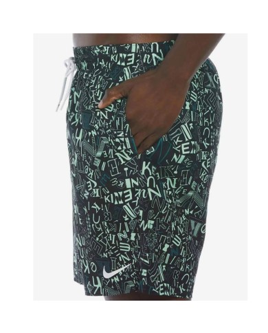 Costume Boxer Nike NESSE551338 Verde da Uomo in Poliestere Costume Boxer Nike NESSE551338 Verde da Uomo in Poliestere