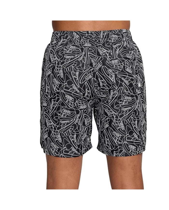 Costume Boxer Nike NESSE522001 Nero da Uomo in Poliestere