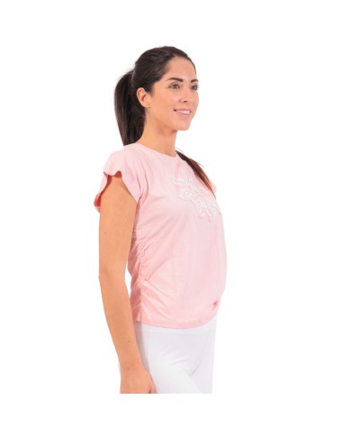 T-Shirt da Donna Givova LADY FLORAL MAC08 Cotone Rosa MAC080011 T-Shirt da Donna Givova LADY FLORAL MAC08 Cotone Rosa MAC080011