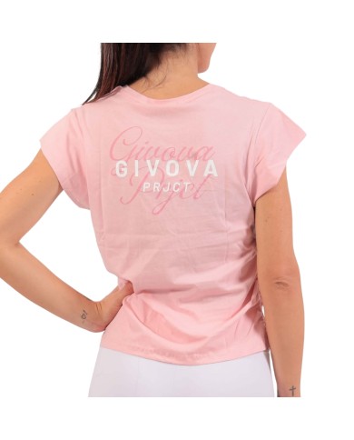 T-Shirt da Donna Givova LADY FLORAL MAC08 Cotone Rosa MAC080011 T-Shirt da Donna Givova LADY FLORAL MAC08 Cotone Rosa MAC080011