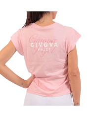 T-Shirt da Donna Givova LADY FLORAL MAC08 Cotone Rosa MAC080011 T-Shirt da Donna Givova LADY FLORAL MAC08 Cotone Rosa MAC080011