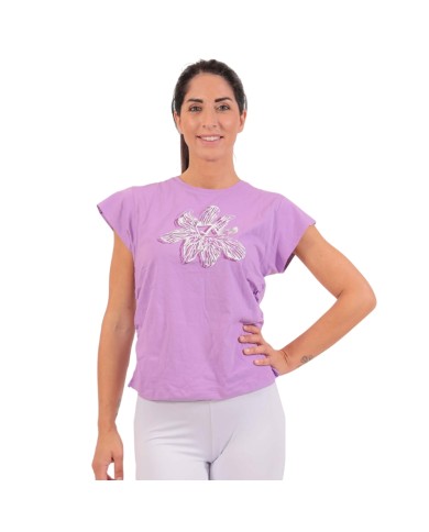 T-Shirt da Donna Givova LADY FLORAL MAC08 Cotone Viola MAC080014 T-Shirt da Donna Givova LADY FLORAL MAC08 Cotone Viola MAC080014