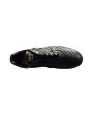 Scarpe da Calcio Leng Scudetto B740AG da Uomo Professionali in Pelle Vera Nera
