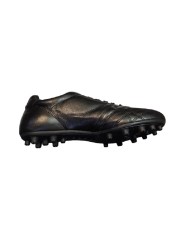 Scarpe da Calcio Leng Scudetto B740AG da Uomo Professionali in Pelle Vera Nera