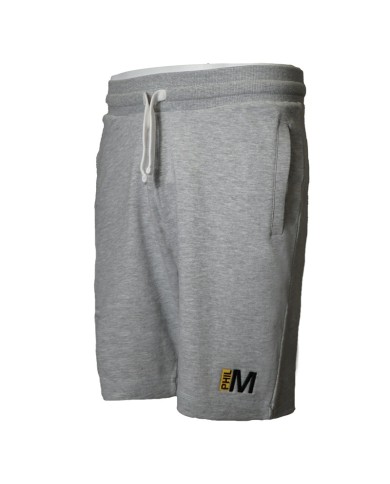 Bermuda Phil Miller PHM160APR010 Grigio da Uomo in Cotone Bermuda Phil Miller PHM160APR010 Grigio da Uomo in Cotone