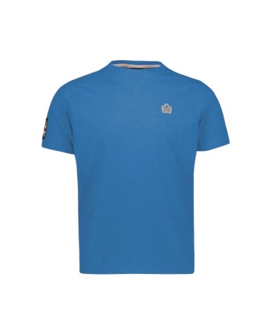 T-Shirt da Uomo Admiral AD3235EI164 Steel Celeste in Cotone T-Shirt da Uomo Admiral AD3235EI164 Steel Celeste in Cotone