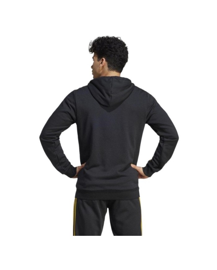 Felpa con Cappuccio Juventus 23/24 DNA Ufficiale Adidas Full Zip Nera HZ4966 Felpa con Cappuccio Juventus 23/24 DNA Ufficiale Adidas Full Zip Nera HZ4966