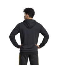 Felpa con Cappuccio Juventus 23/24 DNA Ufficiale Adidas Full Zip Nera HZ4966 Felpa con Cappuccio Juventus 23/24 DNA Ufficiale Adidas Full Zip Nera HZ4966