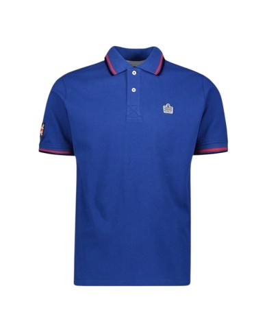 Polo da Uomo Admiral AD3027EI150 Azzurro Manica Corta in Cotone