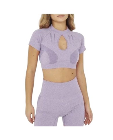 Maglia da Donna Legea Lexi MGLW2207 Lilla in Tessuto Tecnico Maglia da Donna Legea Lexi MGLW2207 Lilla in Tessuto Tecnico