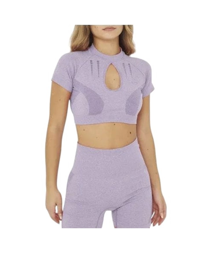 Maglia da Donna Legea Lexi MGLW2207 Lilla in Tessuto Tecnico