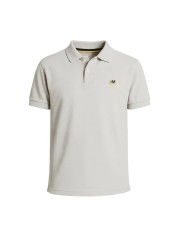 Polo da Uomo Phil Miller PHM320PR012 Bianco Manica Corta in Cotone