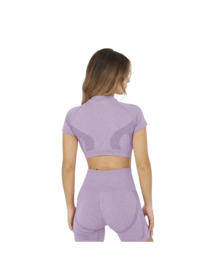 Maglia da Donna Legea Lexi MGLW2207 Lilla in Tessuto Tecnico