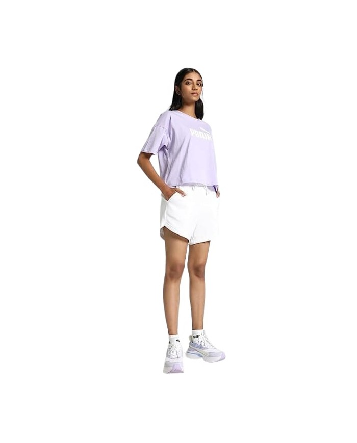 Pantaloncino da Donna Puma Essentials + Love is Love Short Bianco 67367402