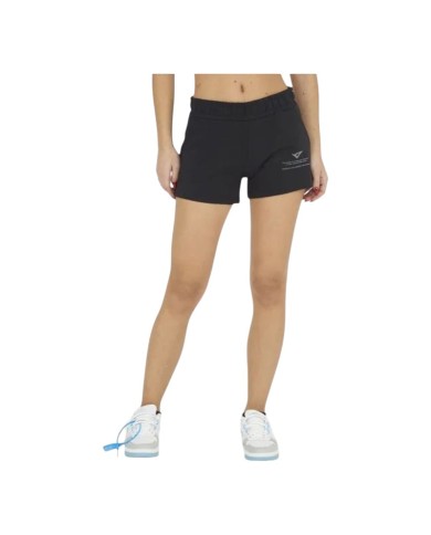Pantaloncini Donna Legea Sanem PCLW2105 Nero in Cotone Pantaloncini Donna Legea Sanem PCLW2105 Nero in Cotone