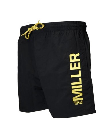 Costume a Boxer da Mare Phil Miller PHM270PR003 Nero da Uomo Costume a Boxer da Mare Phil Miller PHM270PR003 Nero da Uomo
