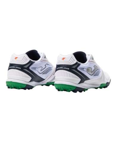 Scarpe da Calcetto Joma Dribling 2502 Turf Bianche Adulto DRIW2502TF Scarpe da Calcetto Joma Dribling 2502 Turf Bianche Adulto DRIW2502TF
