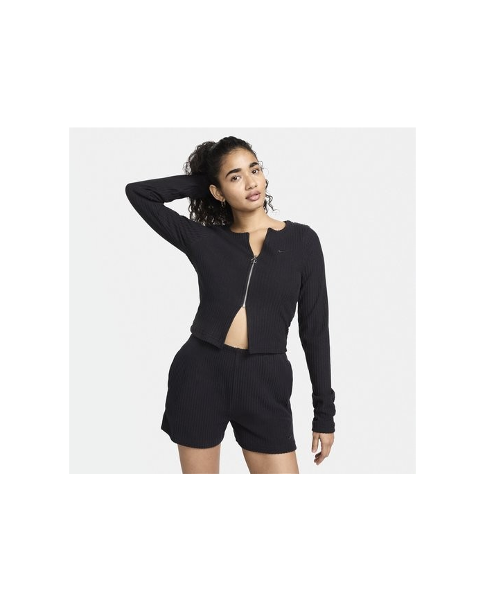 Cardigan slim fit con zip Nike Sportswear Chill Rib DD5257-440 Cardigan slim fit con zip Nike Sportswear Chill Rib DD5257-440