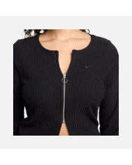 Cardigan slim fit con zip Nike Sportswear Chill Rib DD5257-440 Cardigan slim fit con zip Nike Sportswear Chill Rib DD5257-440