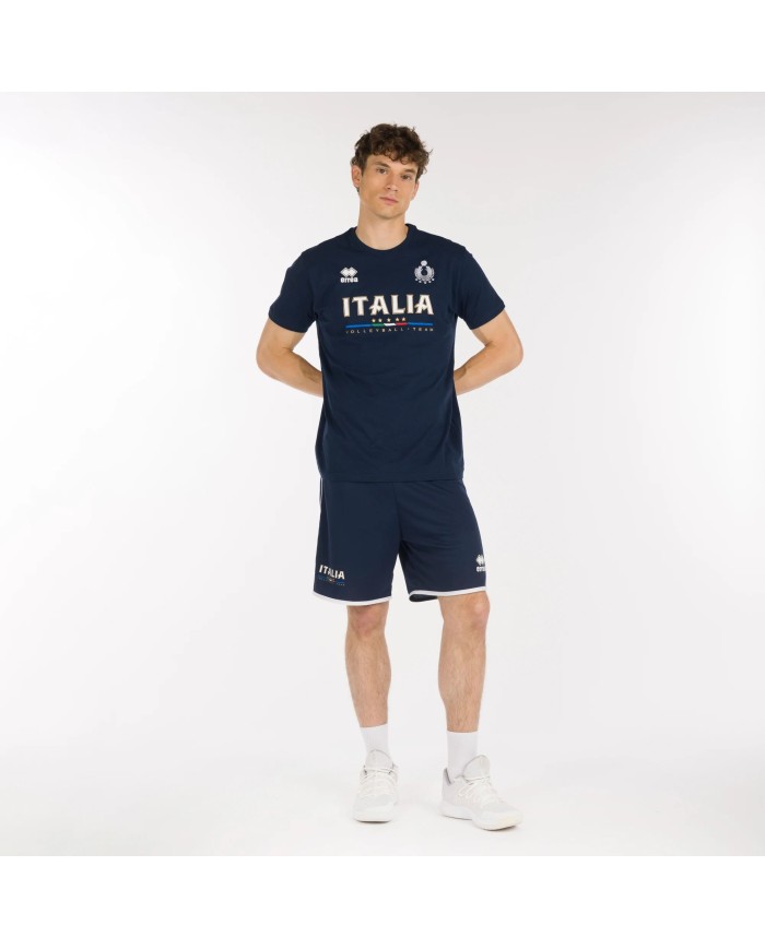 T-Shirt Unisex Italia Blu FIPAV  ERREA GM0X6C0009200FIV