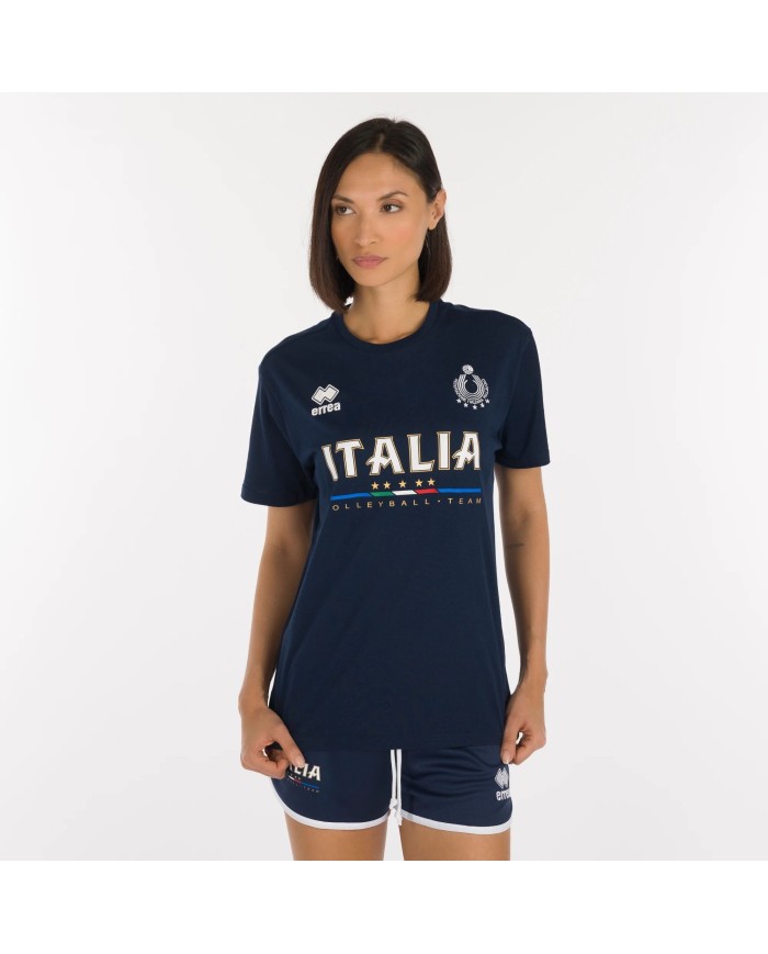 T-Shirt Unisex Italia Blu FIPAV  ERREA GM0X6C0009200FIV
