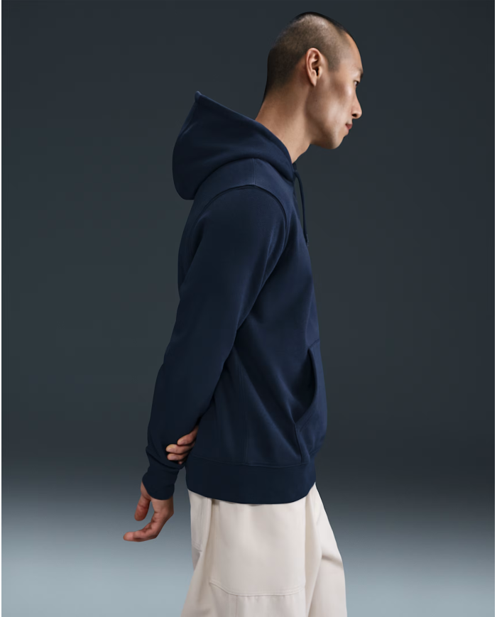 Felpa pullover fleece con cappuccio Nike Club FN3859-451