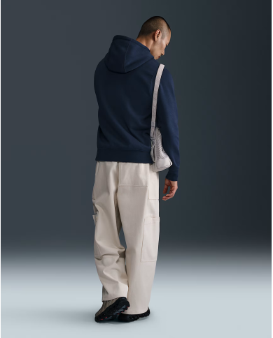 Felpa pullover fleece con cappuccio Nike Club FN3859-451 Felpa pullover fleece con cappuccio Nike Club FN3859-451