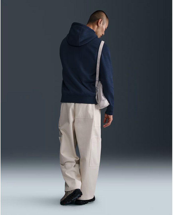 Felpa pullover fleece con cappuccio Nike Club FN3859-451