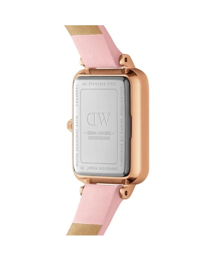 Orologio Donna DANIEL WELLINGTON Quadro Cherry Blossom  DW00100636 Orologio Donna DANIEL WELLINGTON Quadro Cherry Blossom  DW00100636