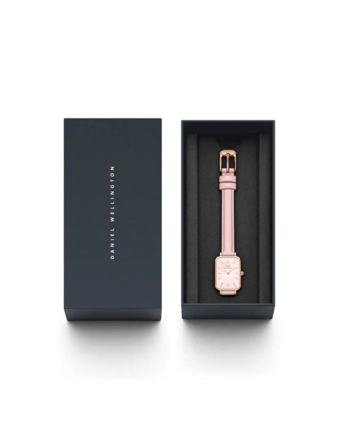Orologio Donna DANIEL WELLINGTON Quadro Cherry Blossom  DW00100636 Orologio Donna DANIEL WELLINGTON Quadro Cherry Blossom  DW00100636