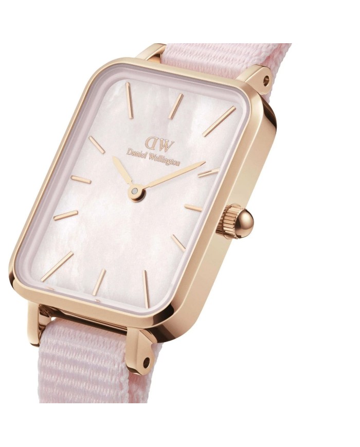 Orologio solo tempo Daniel Wellington Quadro Pressed Coral  DW00100509 Orologio solo tempo Daniel Wellington Quadro Pressed Coral  DW00100509