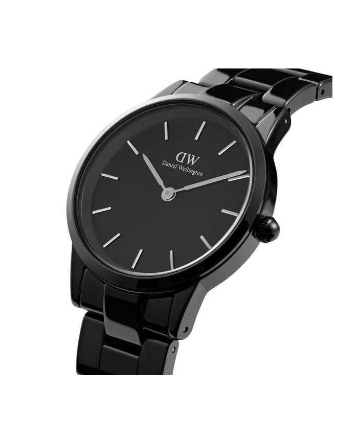 Orologio Daniel Wellington Iconic Link Ceramic 28 Black  DW00100415 Orologio Daniel Wellington Iconic Link Ceramic 28 Black  DW00100415