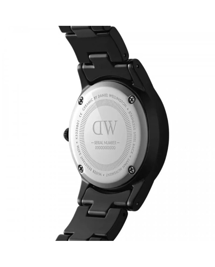 Orologio Daniel Wellington Iconic Link Ceramic 28 Black  DW00100415 Orologio Daniel Wellington Iconic Link Ceramic 28 Black  DW00100415