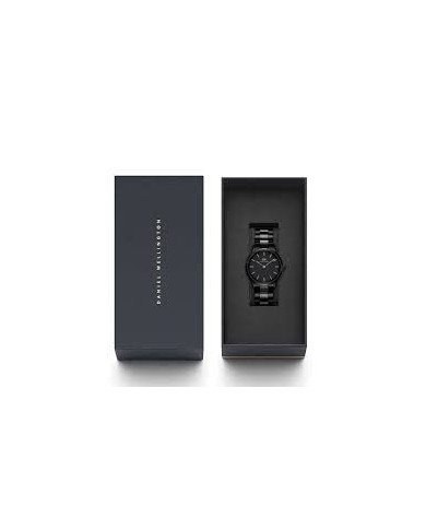 Orologio Daniel Wellington Iconic Link Ceramic 28 Black  DW00100415