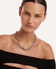 Collana a catena argento Large Signature CO02-381-U Collana a catena argento Large Signature CO02-381-U