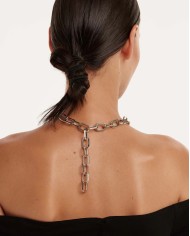 Collana a catena argento Large Signature CO02-381-U Collana a catena argento Large Signature CO02-381-U