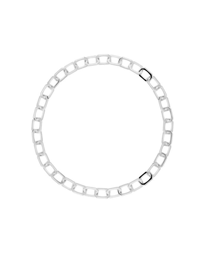 Collana a catena argento Large Signature CO02-381-U Collana a catena argento Large Signature CO02-381-U