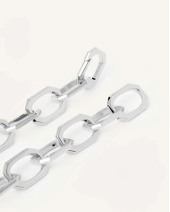 Collana a catena argento Large Signature CO02-381-U Collana a catena argento Large Signature CO02-381-U