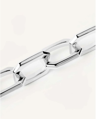 Collana a catena argento Large Signature CO02-381-U