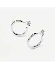 orecchini a cerchio donna PDPaola New Essentials AR02-378-U orecchini a cerchio donna PDPaola New Essentials AR02-378-U