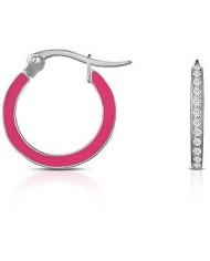 Orecchini donna gioielli Ops Objects Diamond Paint FUCHSIA HOOP  OPSOR-714 Orecchini donna gioielli Ops Objects Diamond Paint FUCHSIA HOOP  OPSOR-714