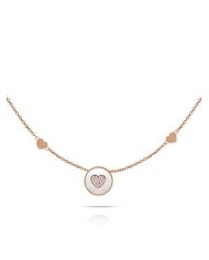 collana Pearl Coin Cuore OPS  OPSCL-705 collana Pearl Coin Cuore OPS  OPSCL-705