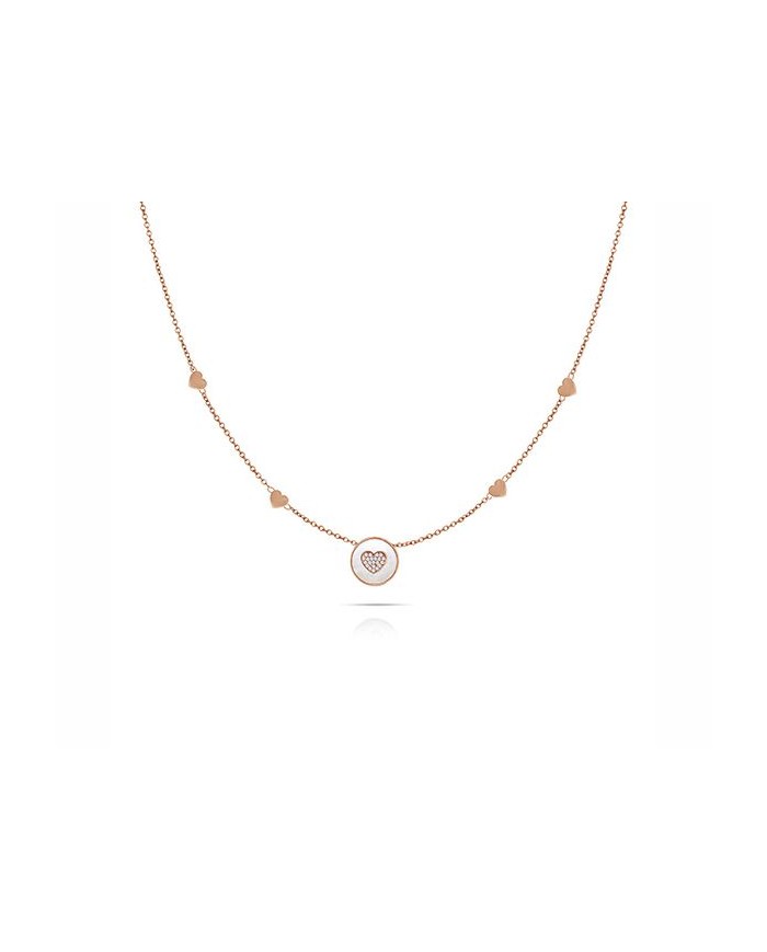 collana Pearl Coin Cuore OPS  OPSCL-705 collana Pearl Coin Cuore OPS  OPSCL-705