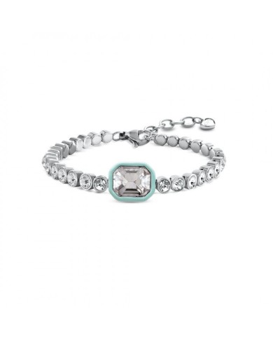 BRACCIALE WONDER SINGLE STONE LIGHT BLUE OPSBR-670